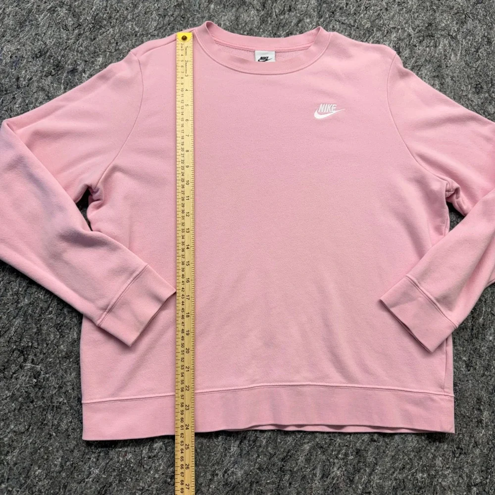 Nike Sportswear Club Fleece Crewneck Sweatshirt Pink DQ5473-690 Large